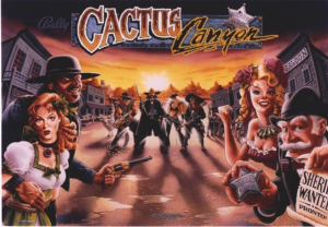 Cactus Canyon Mini Translite