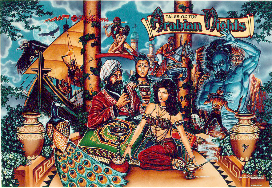 Tales of the Arabian Nights Mini Translite