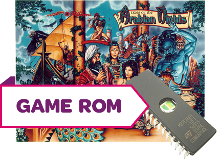 Tales of the Arabian Nights CPU Game Rom