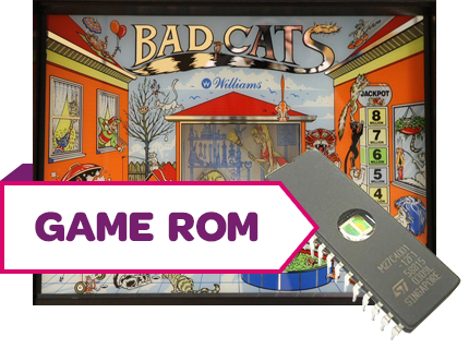 Bad Cats CPU Game Rom Set - Image 1