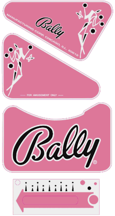 Playboy Apron Decal Set - Image 1