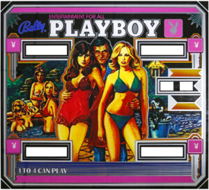 Playboy Backglass