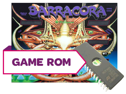 Barracora CPU Game Rom Set