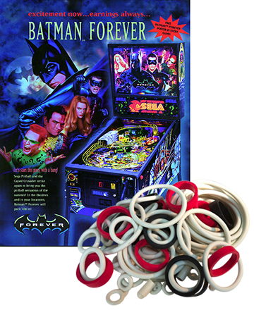 Batman Forever Rubber Set