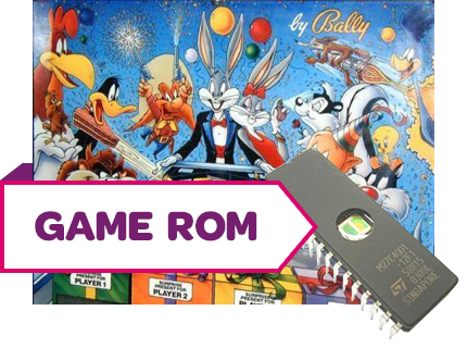 Bugs Bunny's Birthday Ball CPU Game Rom Set - Image 1