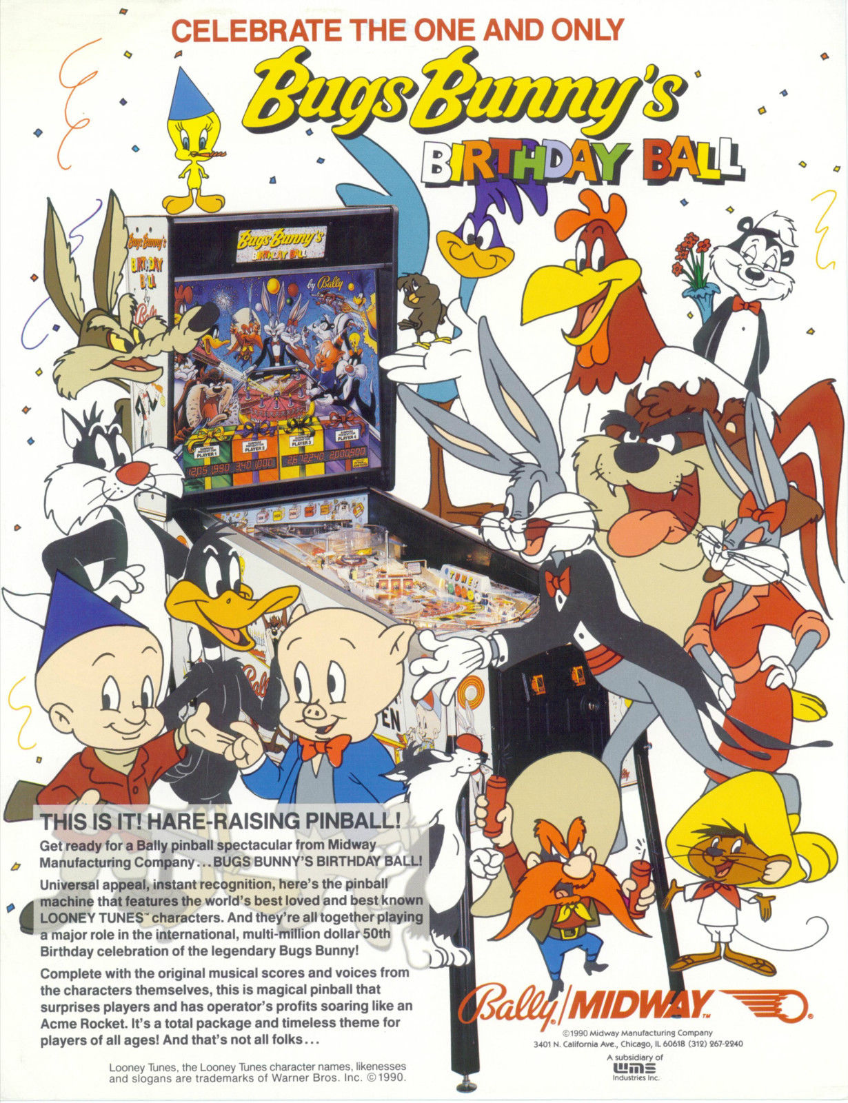 Bugs Bunny's Birthday Ball Flyer - Image 1