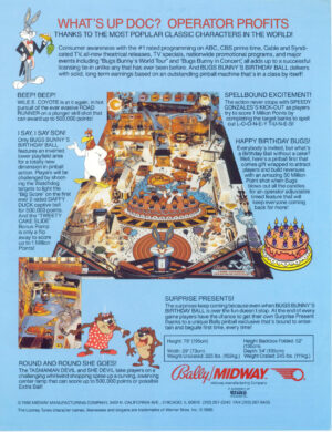 Bugs Bunny's Birthday Ball Flyer - Image 2