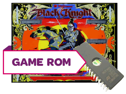 Black Knight CPU Game Rom Set
