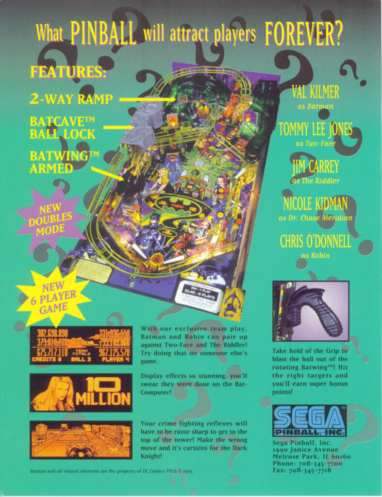 Batman Forever Flyer