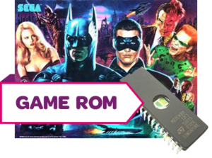Batman Forever Game/Display Rom Set Italian