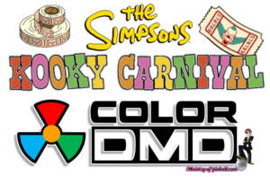 The Simpsons Kooky Carnival ColorDMD