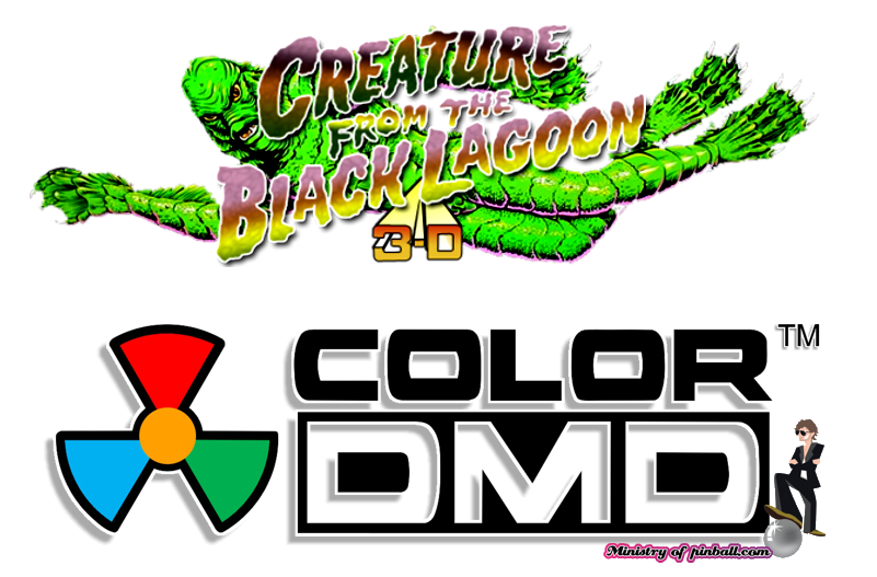 Creature from the Black Lagoon ColorDMD