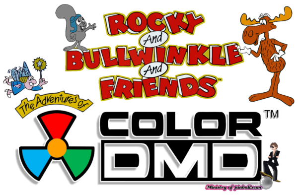 Adventures of Rocky and Bullwinkle and Friends ColorDMD