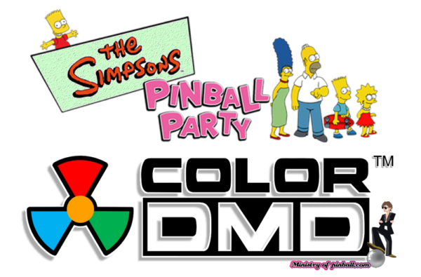 The Simpsons Pinball Party ColorDMD