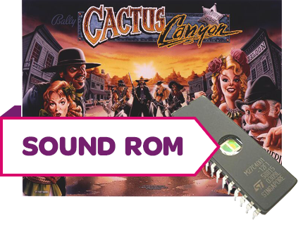 Cactus Canyon Sound Rom S2 - Image 1
