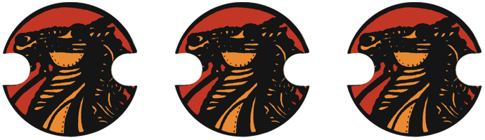 Cosmic Gunfight Bumpercap Decals