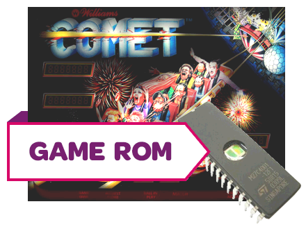 Comet CPU Game Rom Set