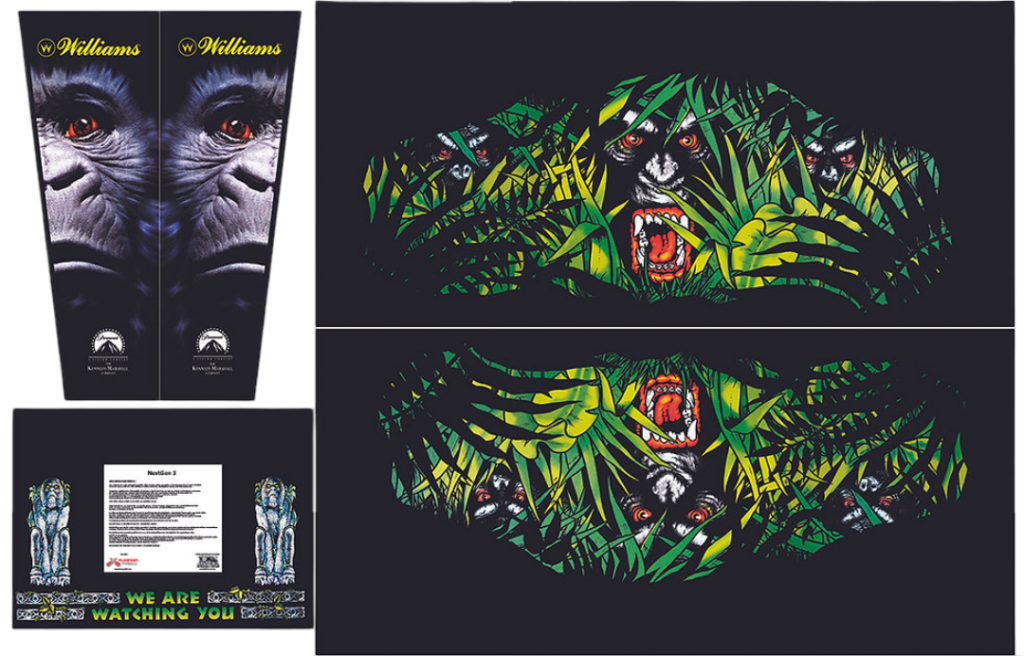 Congo Cabinet Decal Set By Toxic Brain