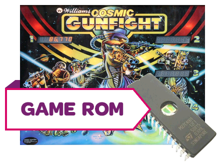 Cosmic Gunfight CPU Game Rom Set