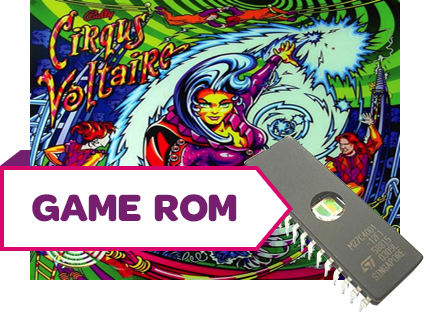 Cirqus Voltaire CPU Game Rom (Home)