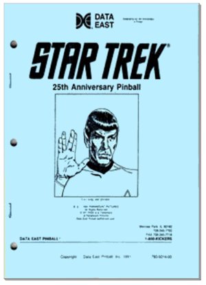 Star Trek 25th Anniversary Manual