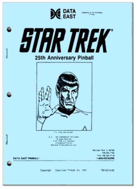Star Trek 25th Anniversary Manual - Image 1