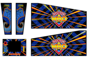 Dr Who Cabinet Decals (Next Gen)