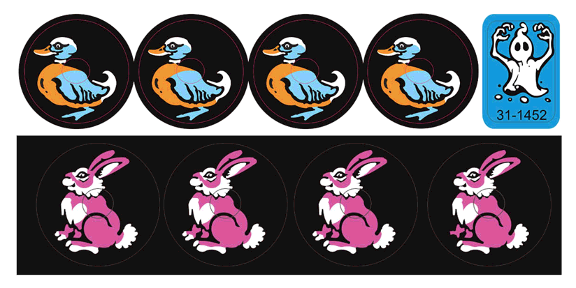 Cyclone Target Decals Set Laminated - Image 1