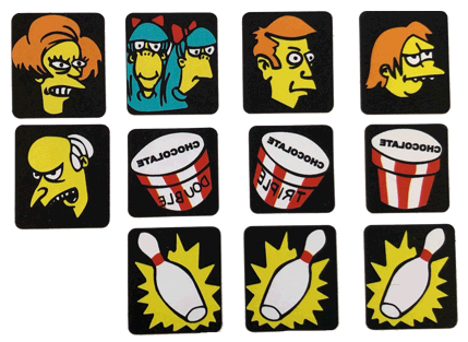 The Simpsons Target Decal Set 820-5047-00 - Image 1