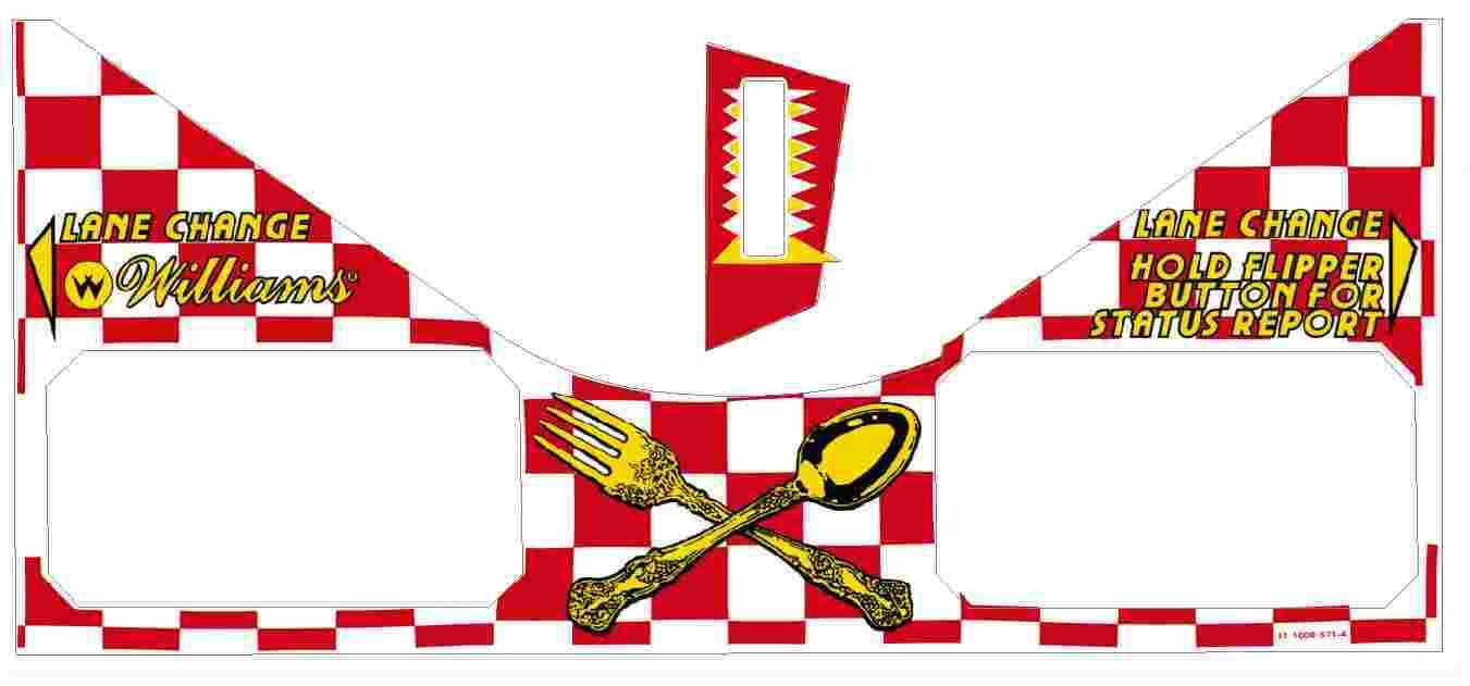Diner Apron Decal Set 31-1008-571-4 - Image 1