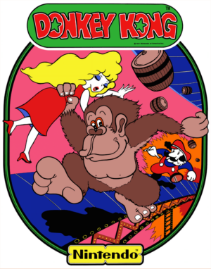 Donkey Kong Side Art Decals