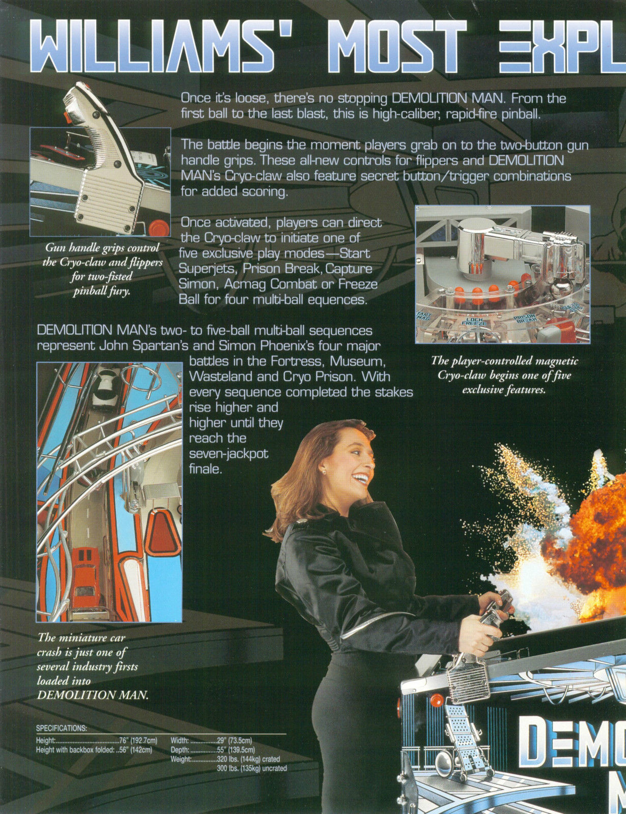 Demolition Man Flyer - Image 2
