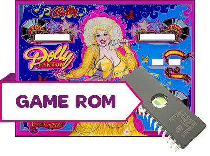 Dolly Parton CPU Game Rom Set