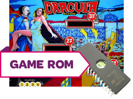 Dracula CPU Game Rom Set