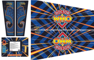 Dr Who Cabinet Decal Set By Toxic Brain