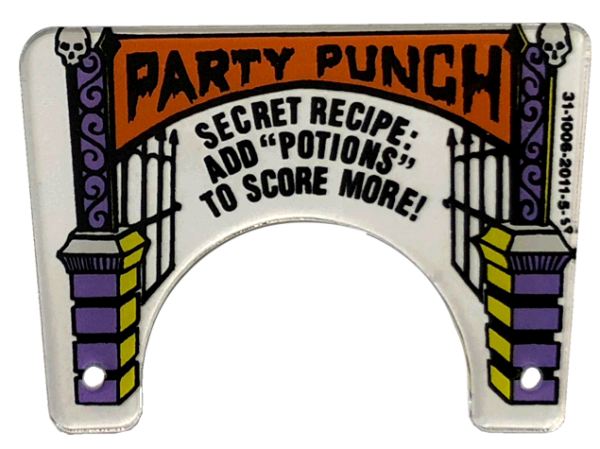 Elvira and the Party Monsters Party Punch Plastic