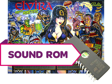 Elvira and the Party Monsters Sound Rom U4 - Image 1