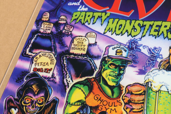 Elvira and the Party Monsters Backglass