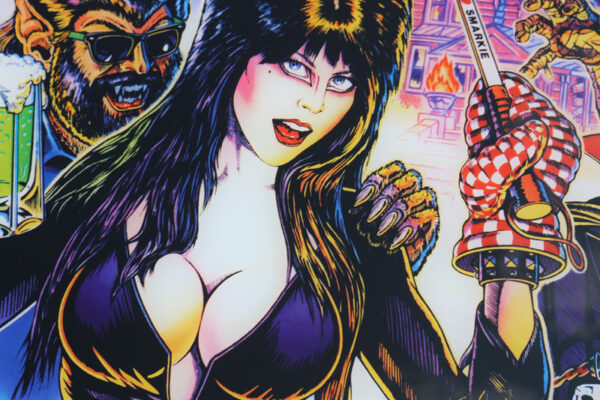Elvira and the Party Monsters Backglass