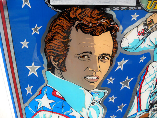 Evel Knievel Backglass