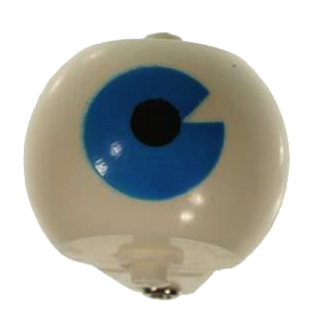 Road Show and Funhouse Eyeball Blue Translucent WHITE