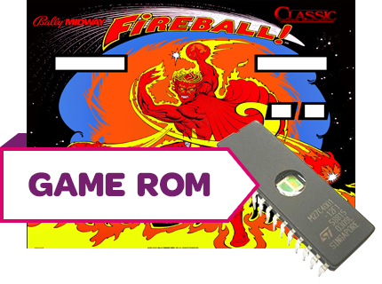Fireball CPU Game Rom Set