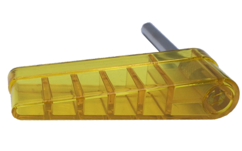 Williams Flipper Transparent Yellow Bat - Image 1