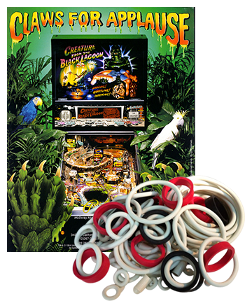 Creature from the Black Lagoon Rubberset