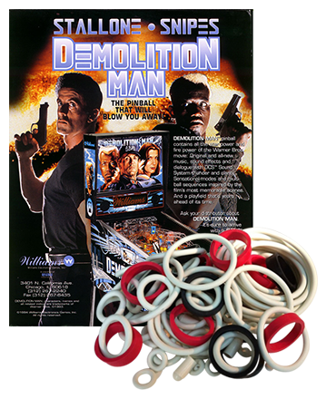 Demolition Man rubberset - Image 1