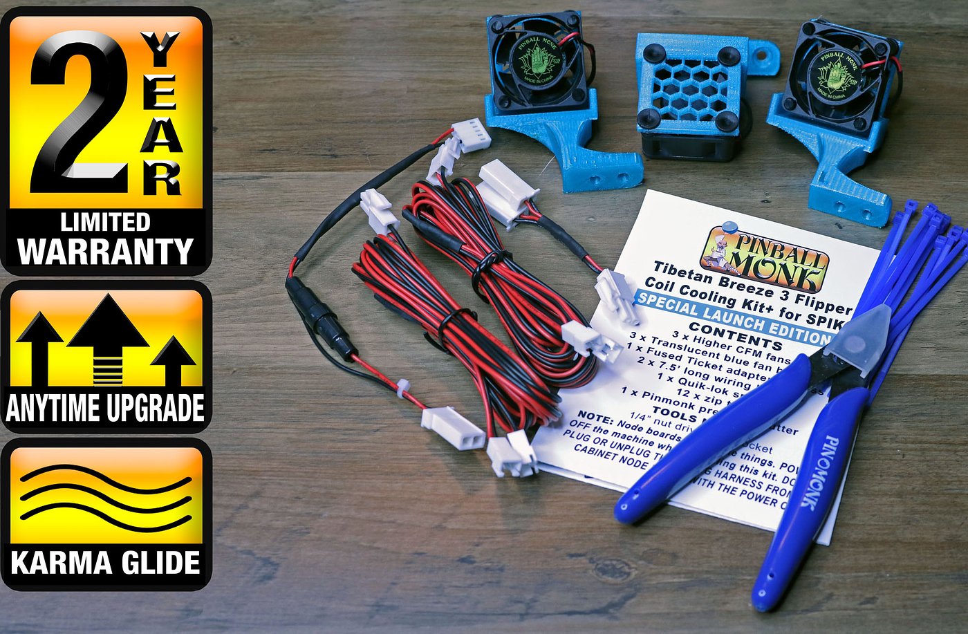 Foo Fighters - SPECIAL LAUNCH EDITION 3 - Tibetan Breeze v1.6 SPIKE 3 Flipper Coil Cooling Kit - Image 1
