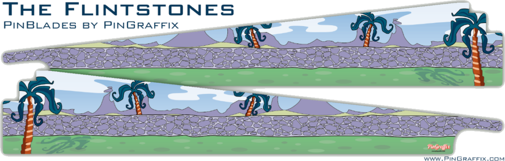 The Flintstones Neighborhood PinBlades