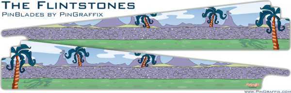 The Flintstones Neighborhood PinBlades