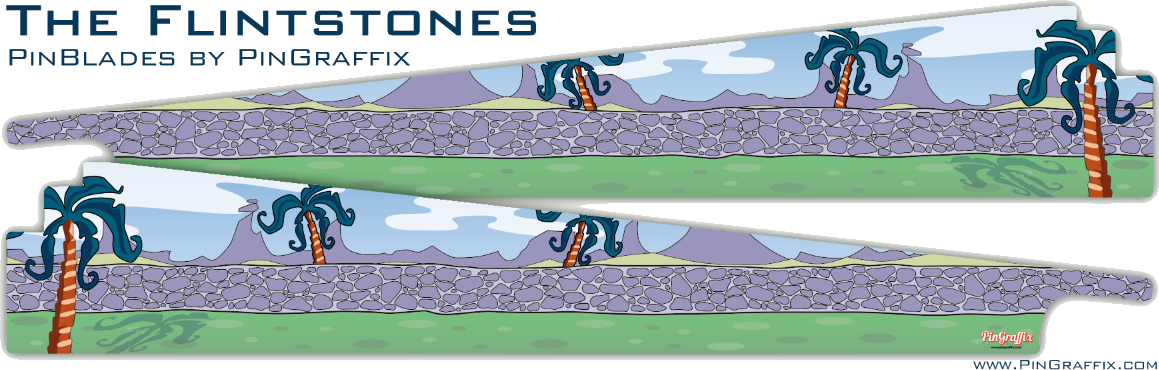 The Flintstones Neighborhood PinBlades - Image 1