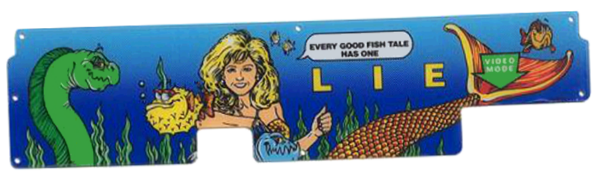 Fish Tales Back Panel Plastic 31-1676A-1